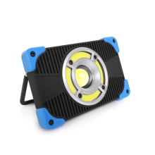 Bluetooth sound Manufacturer Supply 2*18650 Battery Operated Waterproof Power Bank USB Rechargeable 10W Cob led Work Light for Auto Repair